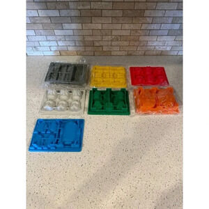 Lot of 7 Silicone Star Wars‎ Molds,  Ice Cube Chocolate Candy Jello 117